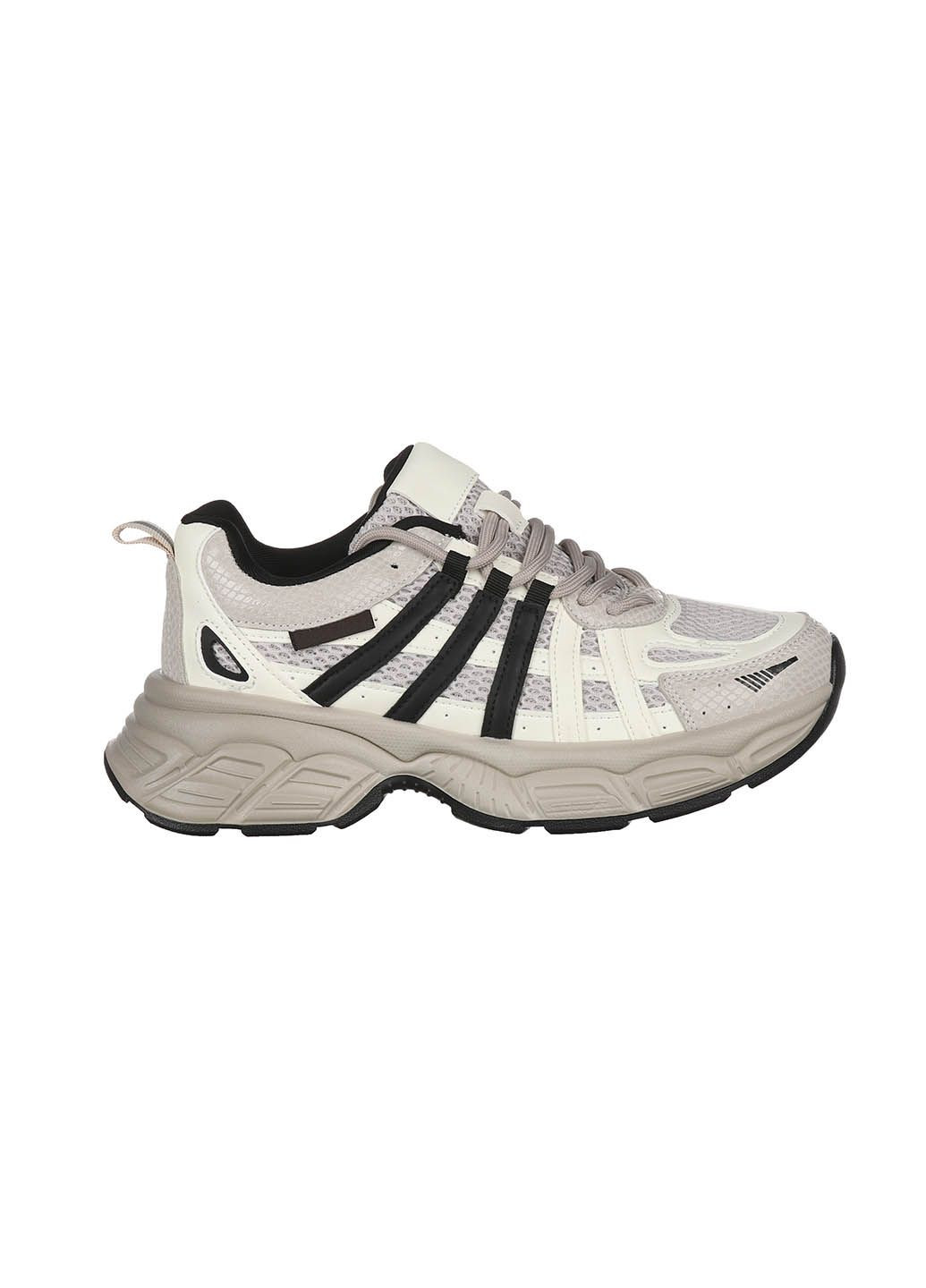 Женские кроссовки из текстиля 13V35-18 No Brand серые демисезоны (326099849)