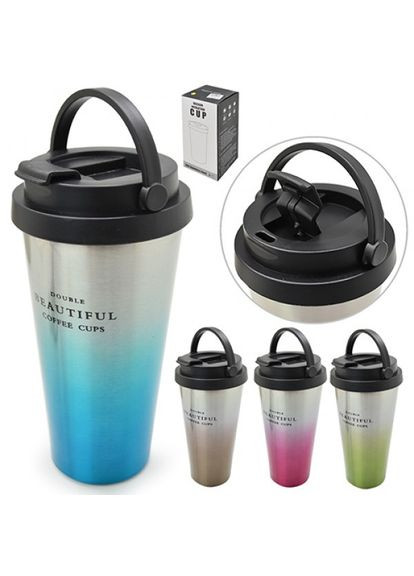 Термокружка Beautiful MT-3899-B 450 мл Stenson (360643181)