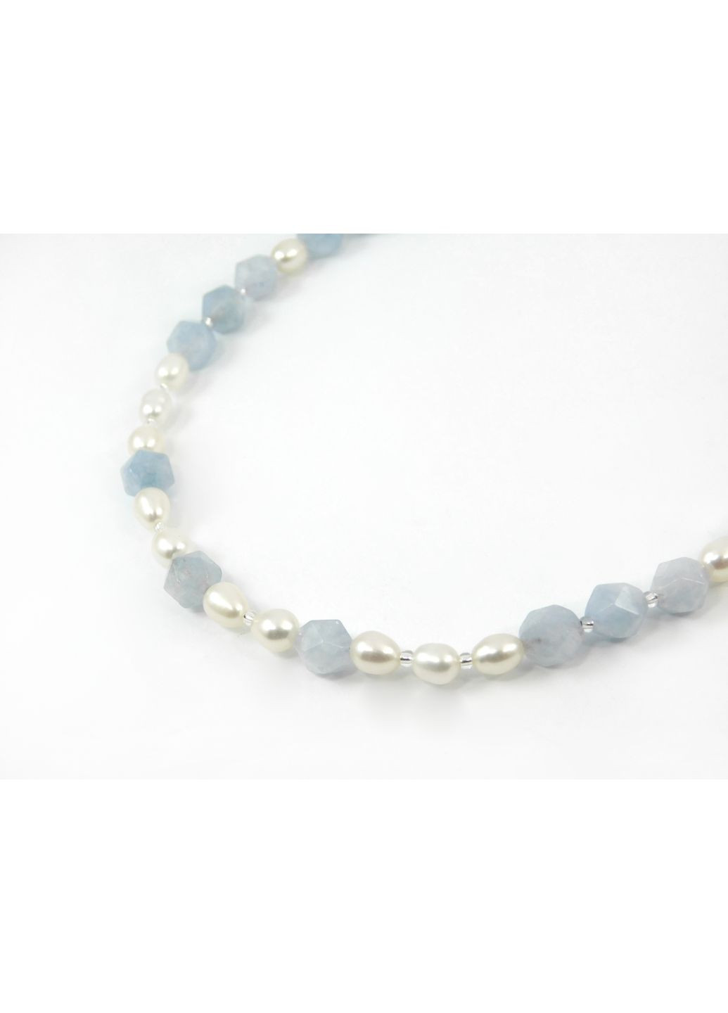 Намисто "Рима" Аквамарин, Перли Fursa fashion (349443600)