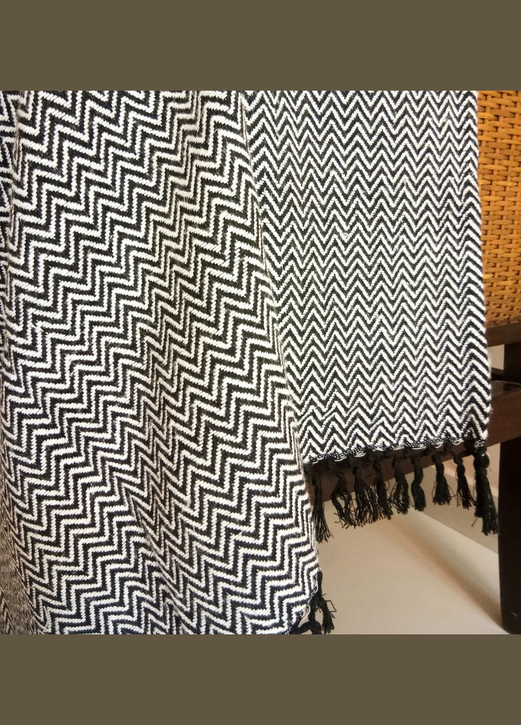 Плед хлопковый "Black Night" 125х175 см a-3197 Silk Route (301940820)