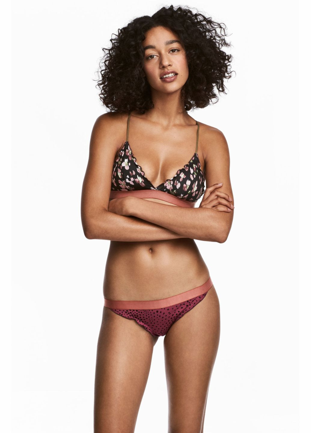 Купальні труси,малиновий-чорний, H&M (259474506)