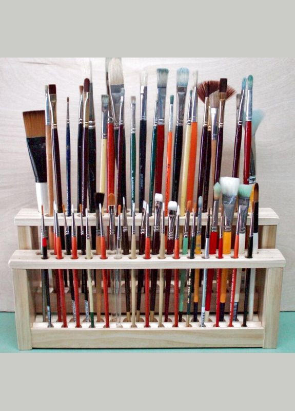 Органайзер для кистей из дерева Портинат 58 бланже (КСТ-580101) No Brand (328910900)