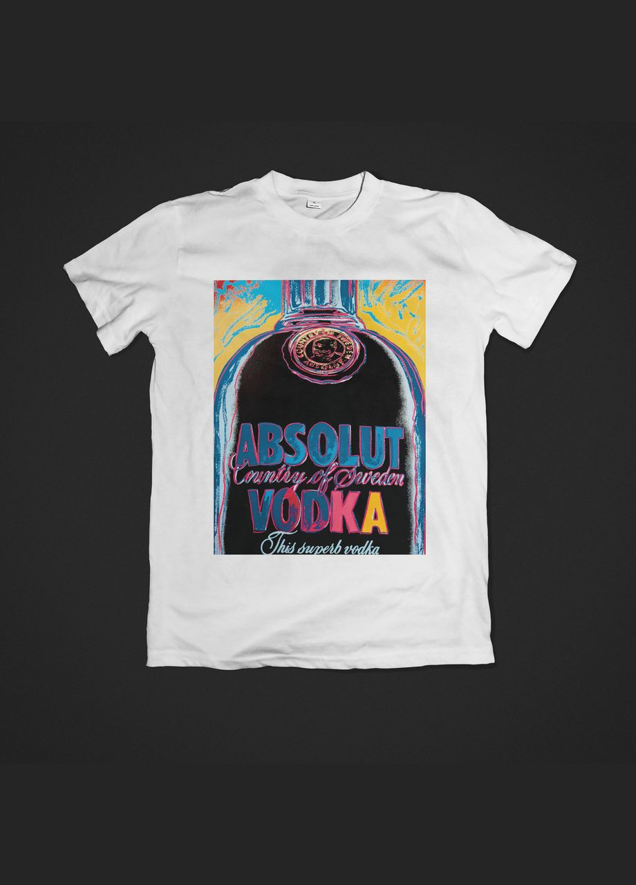 Футболка YOUstyle Andy Warhol Vodka 0202 Gildan (279540301)