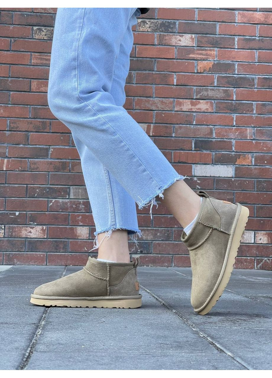 Угг Ультра Міні Замшеві Classic Ultra Mini UGG (362648235)