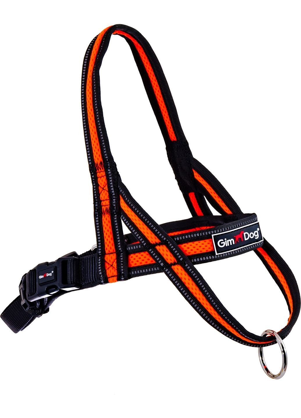 Шлей для собак Alfresco Y 2.0х55 58-70 см неопрен Помаранчева (8009632059693) GimDog (320741282)