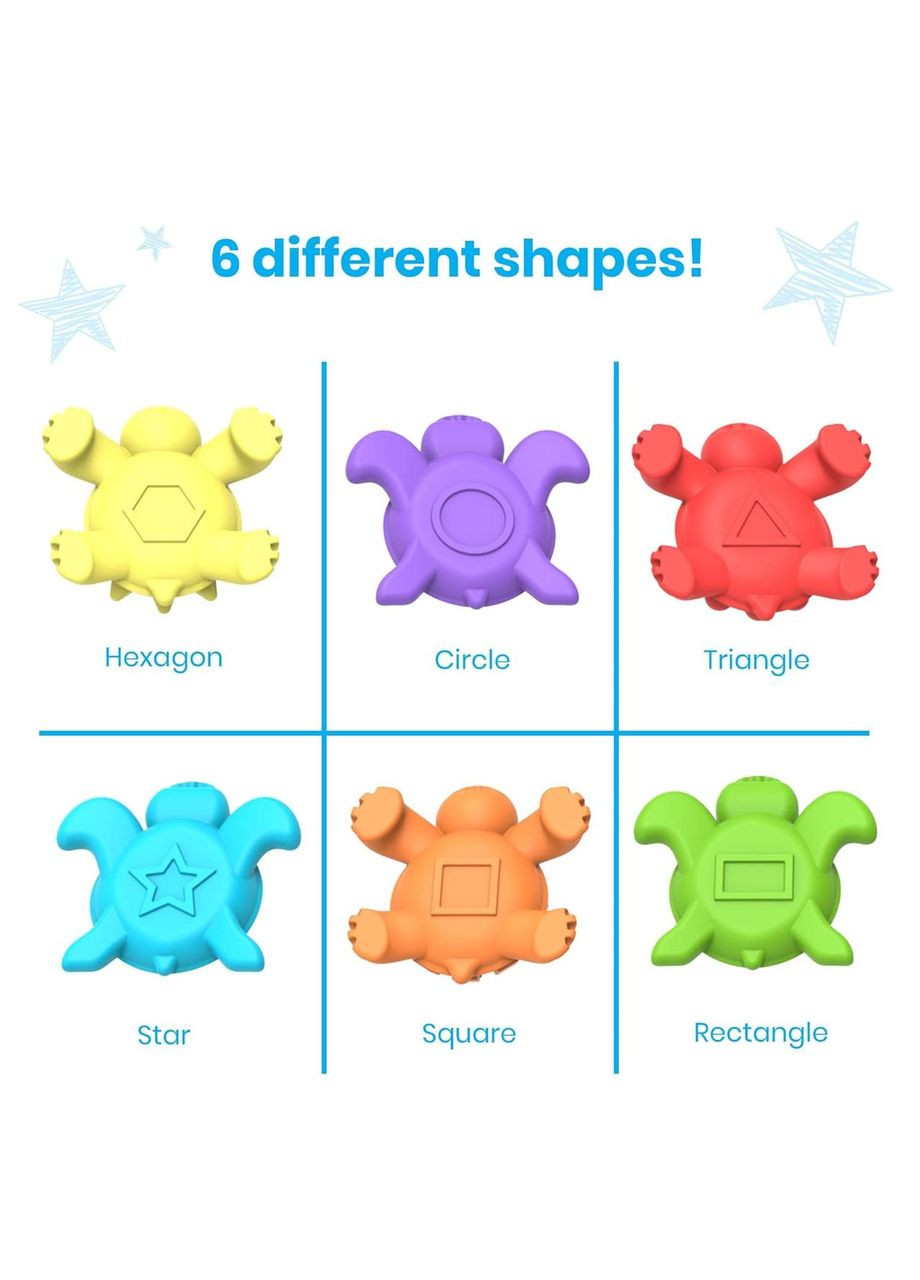 Математический набор «Тактильные черепахи» Tactile Turtles Math Activity Set hand2mind (342374332)