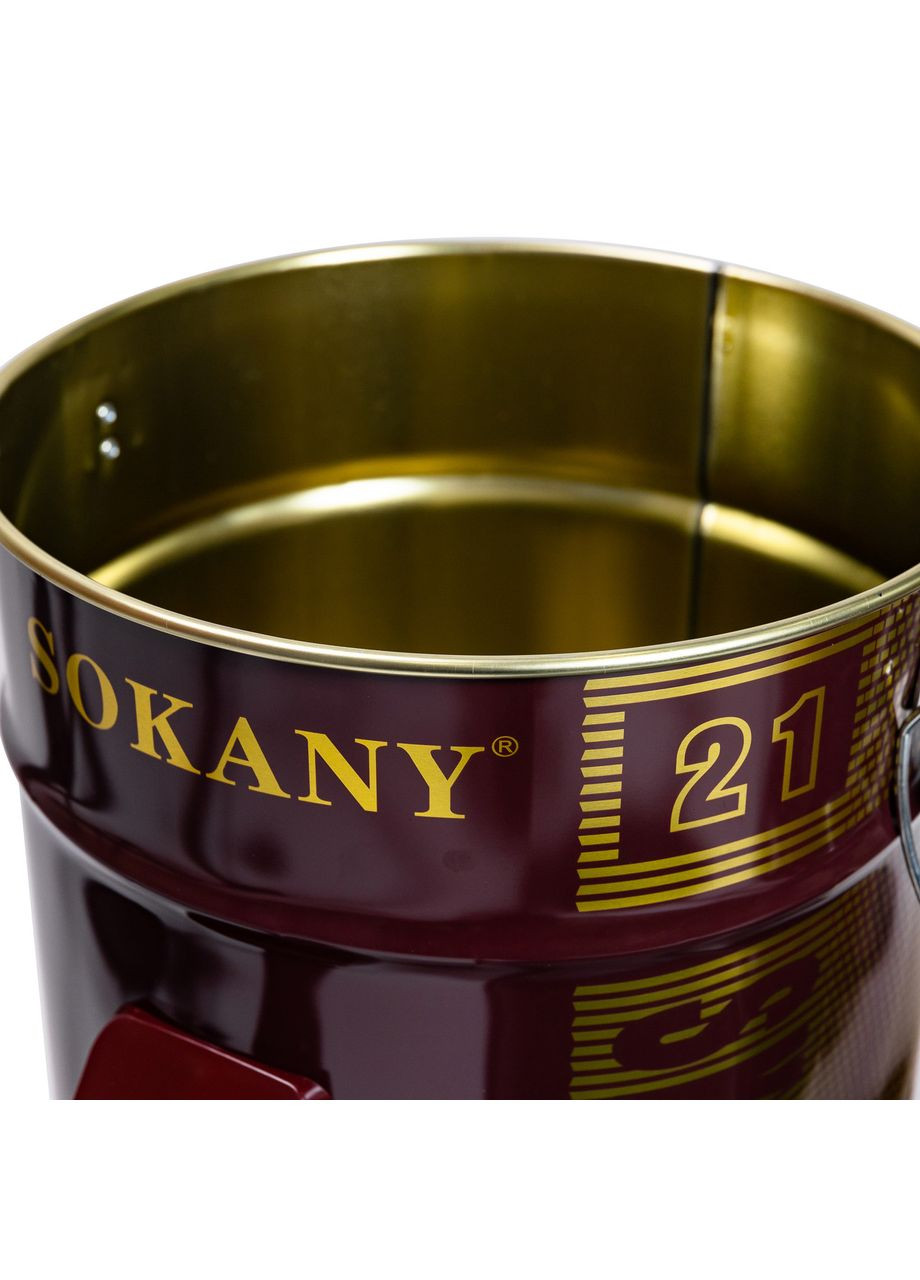 Професійний пилосос SK-13006 з мішком 21 л та НЕРА-фільтр Червоний Sokany (362044262)