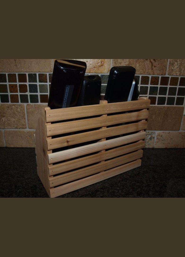 Органайзер для пультов из дерева Анталья бланже (ОПД-000501) No Brand (328414700)