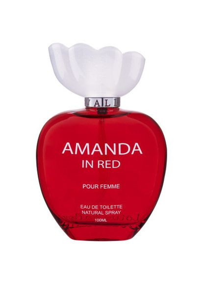 Жіноча туалетна вода Amanda in Red 100 мл Lotus Valley (361341062)
