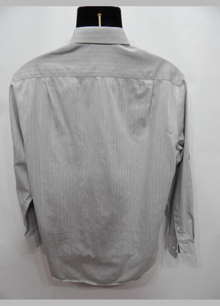 Серая повседневный рубашка No Brand