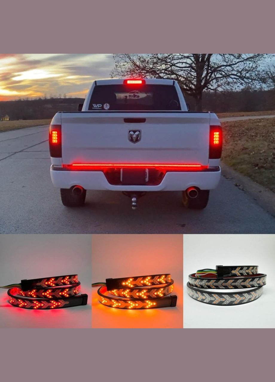 Додатковий повторювач стоп-сигналу LED 1.2м No Brand (315717170)