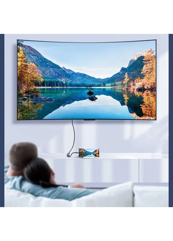 Перехідник USB 2.0 Type C --> HDMI V2.0 4K@60Hz 10 См CM297 Сірий Ugreen (315761331)