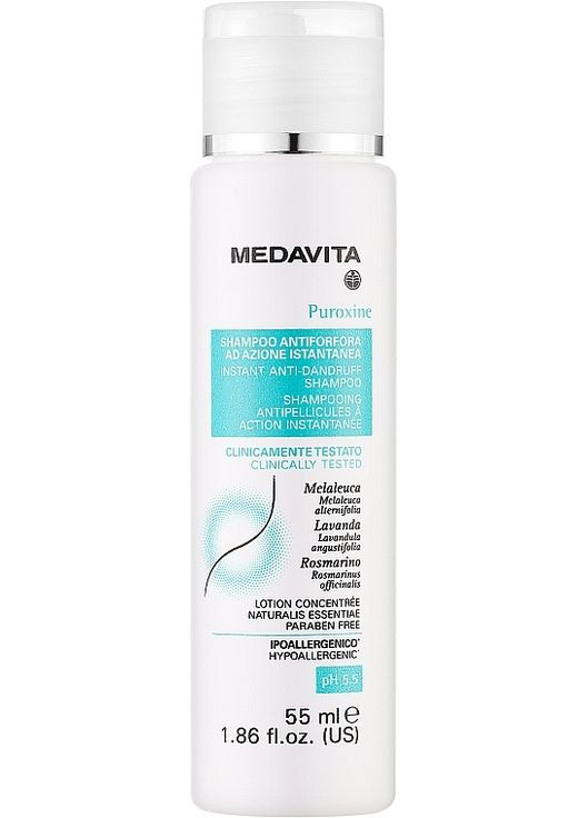 Шампунь для волос Puroxine Instant Anti-Dandruff Shampoo 1000ml (1177299-196717) Medavita (368865842)