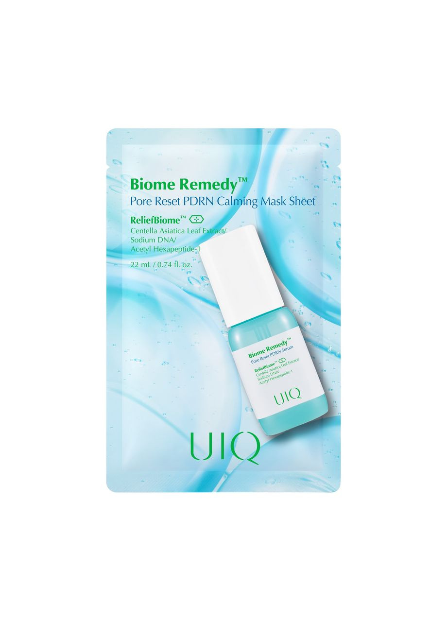 Заспокійлива тканинна маска Biome Remedy™ Pore Reset PDRN Calming Mask Sheet, 22 ml UIQ (368670600)