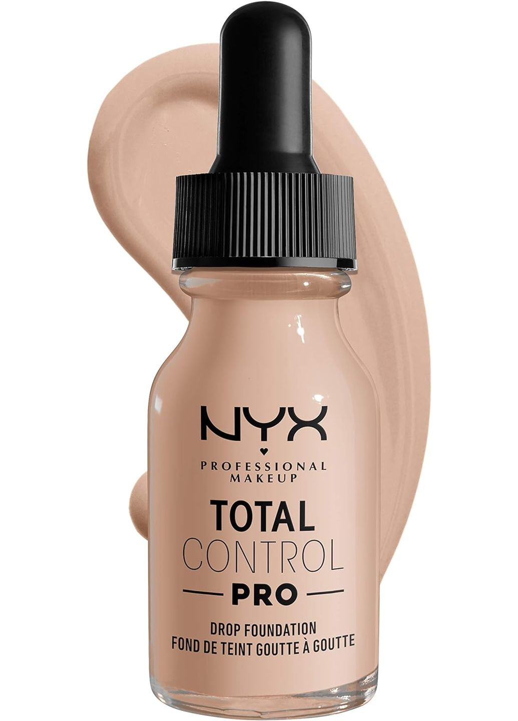 Тональна основа NYX Professional Total Control Pro Drop Foundation (13 мл) Porcelain (TCPDF 03) NYX Professional Makeup (280266027)