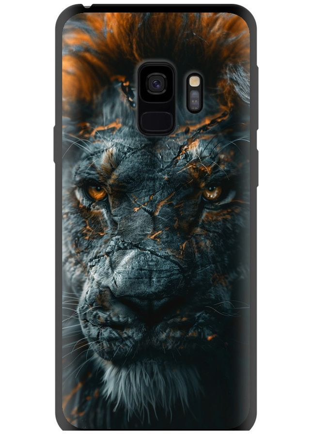 TPU чехол 'Пламенный лев' для Endorphone Samsung Galaxy S9 (297661890)