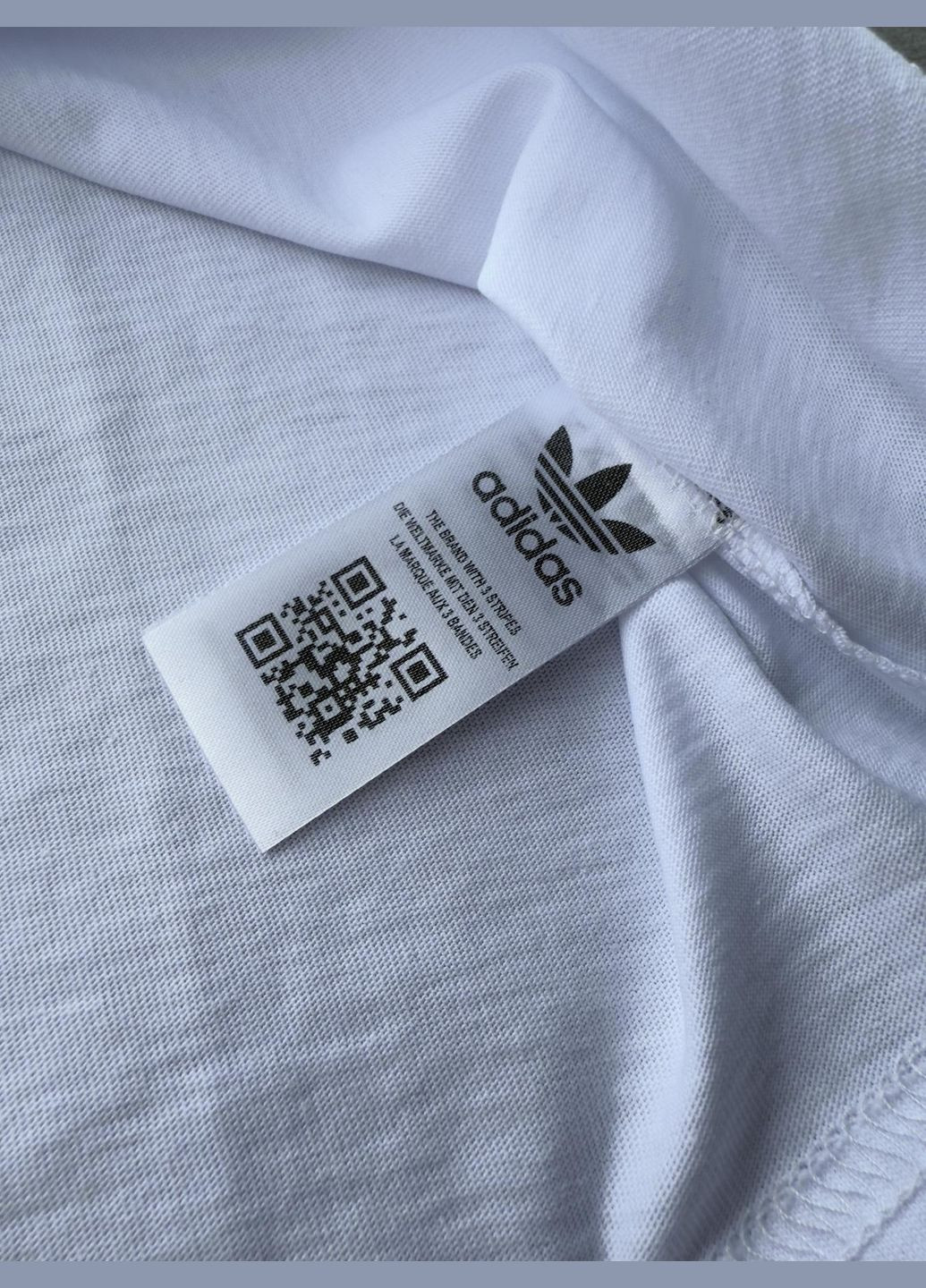 Комбинированная ad белая футболка No Brand