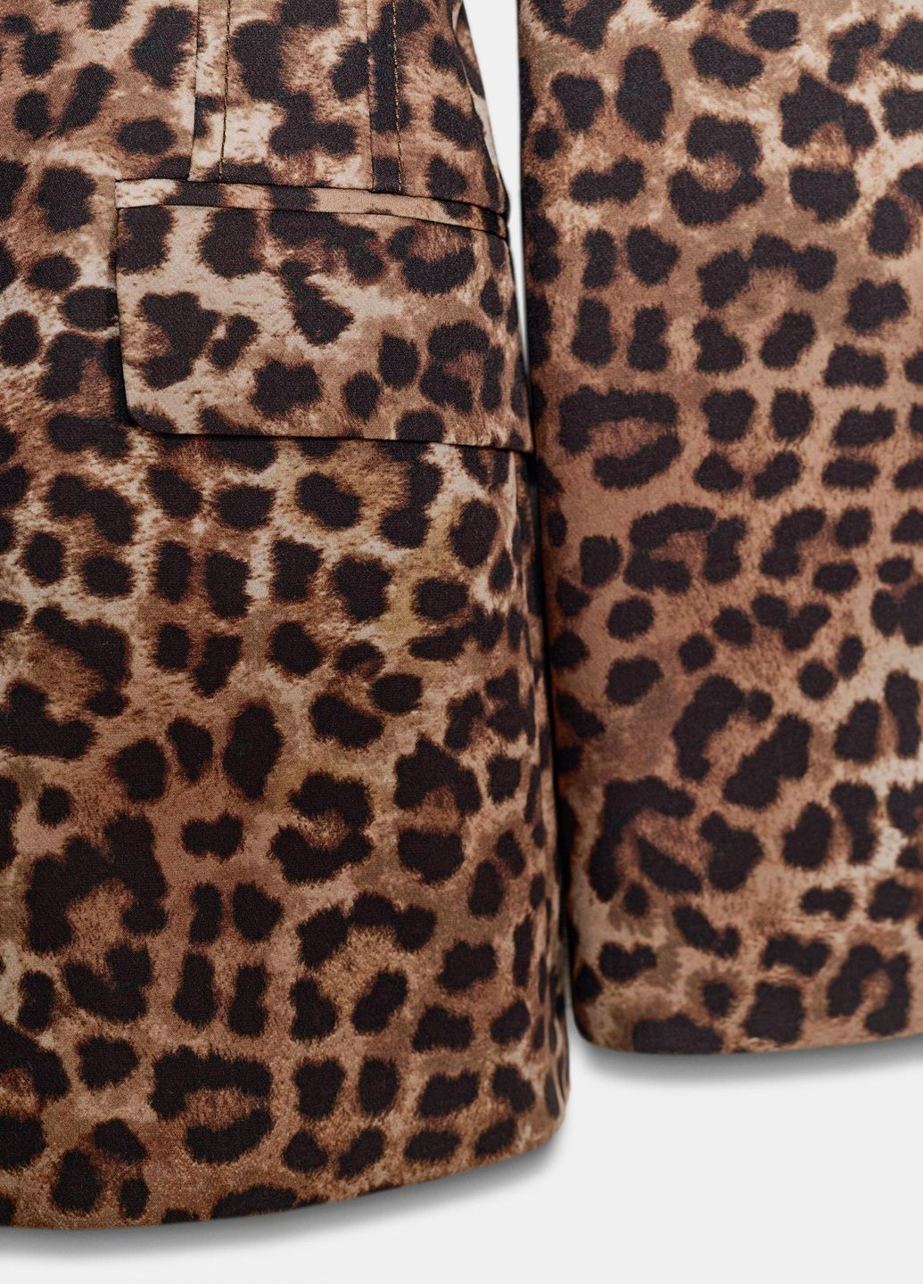 Цветной женский жакет Zara леопардовый - демисезонный