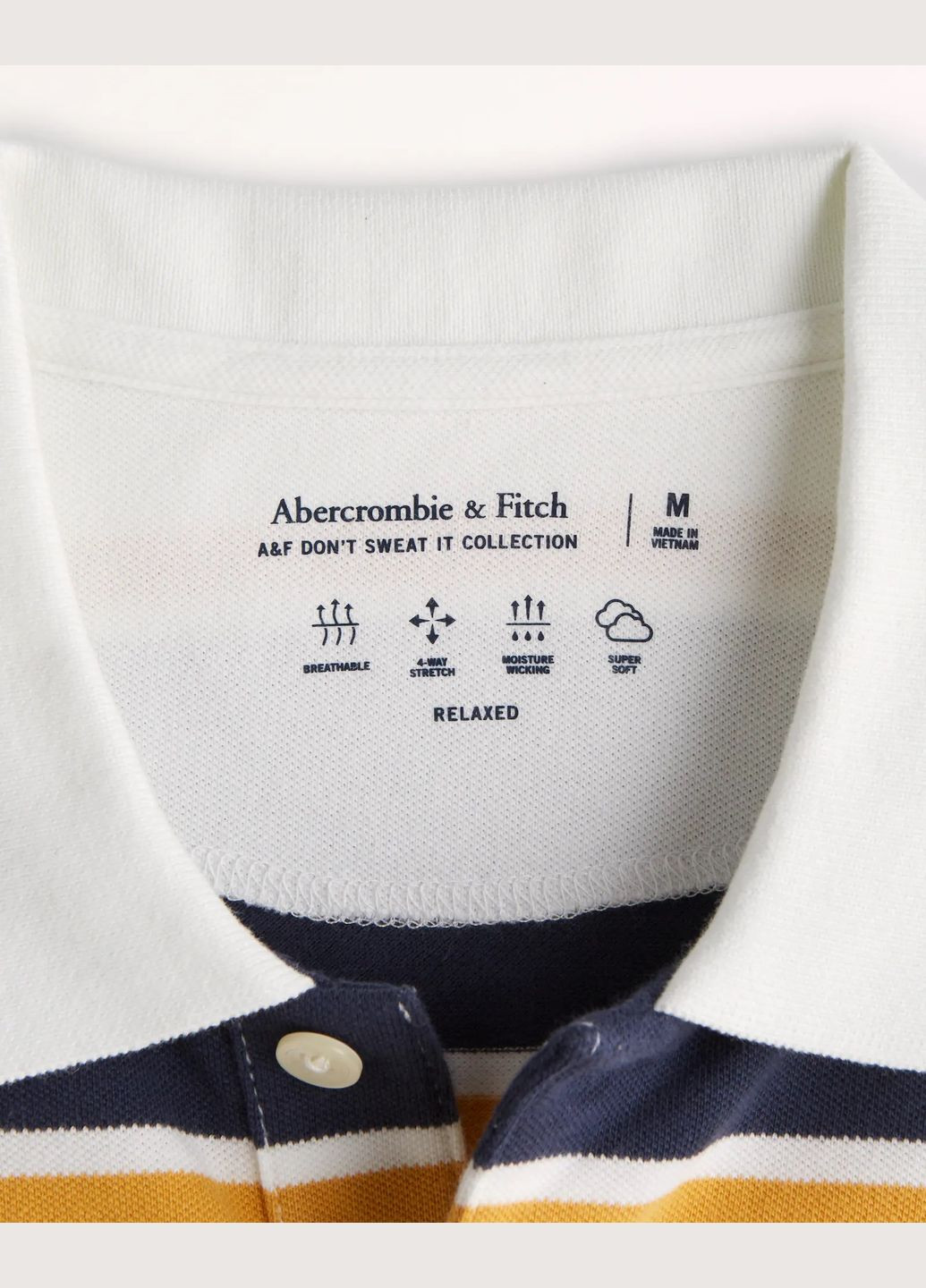 Цветная футболка-поло af9235m для мужчин Abercrombie & Fitch