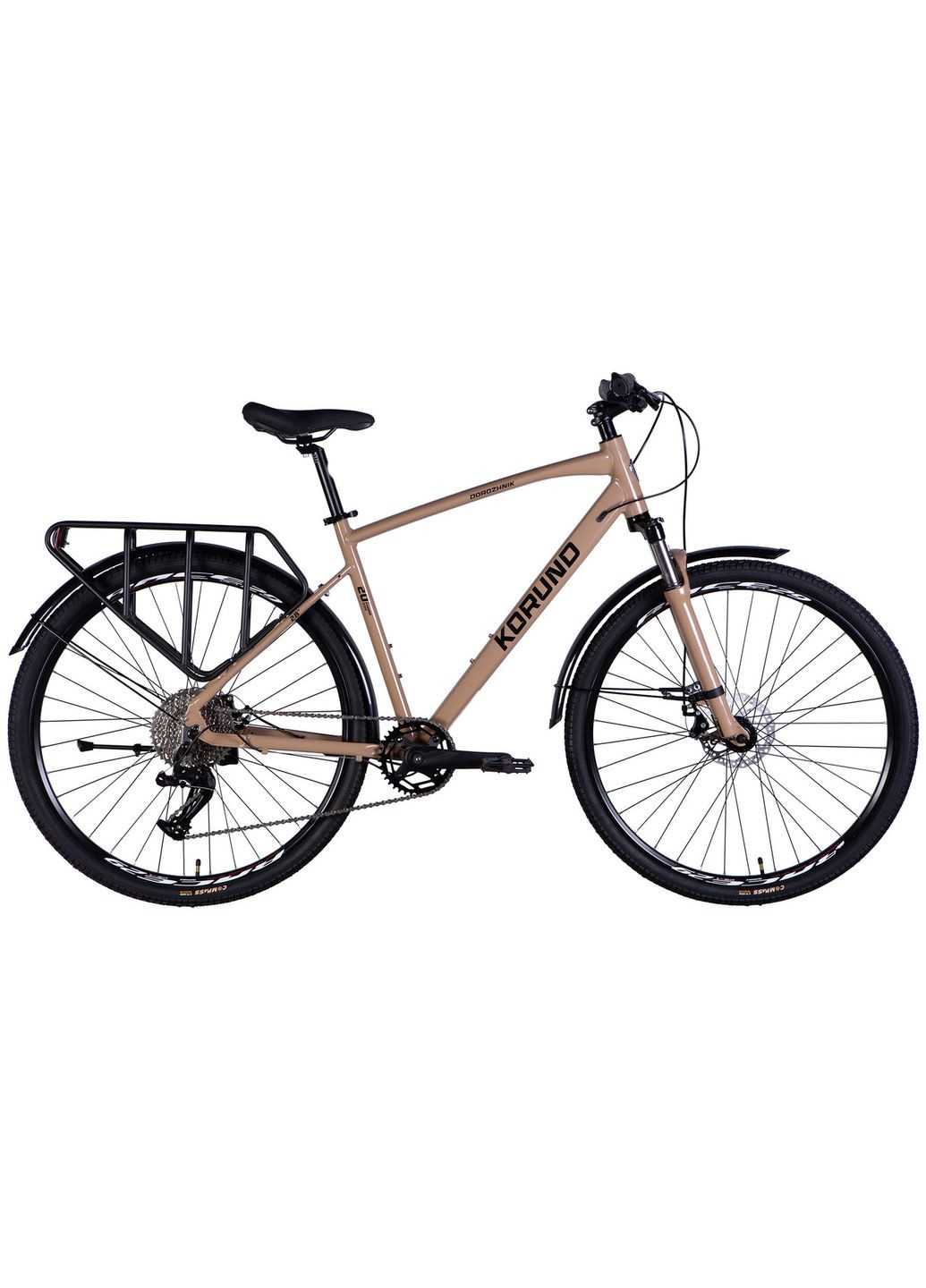 Велосипед KORUND DD CS 28", розмір L, рама 20", 2025, темно-бежевий матовий Dorozhnik (369651269)