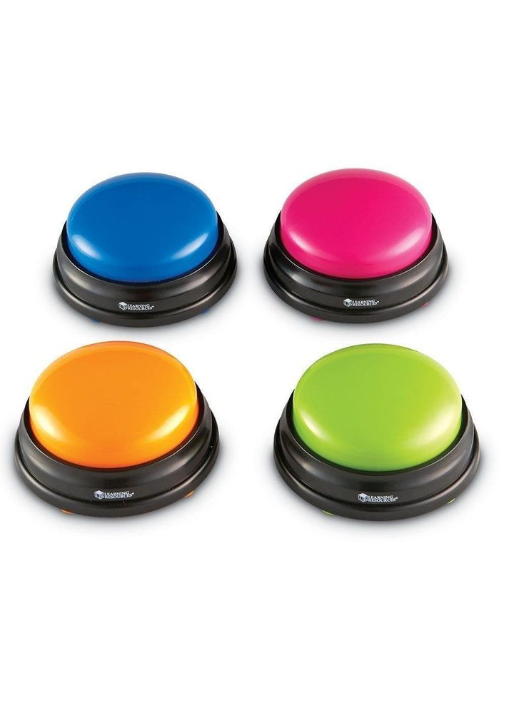 Звуковые кнопки (4 шт) Learning Resources (338426053)