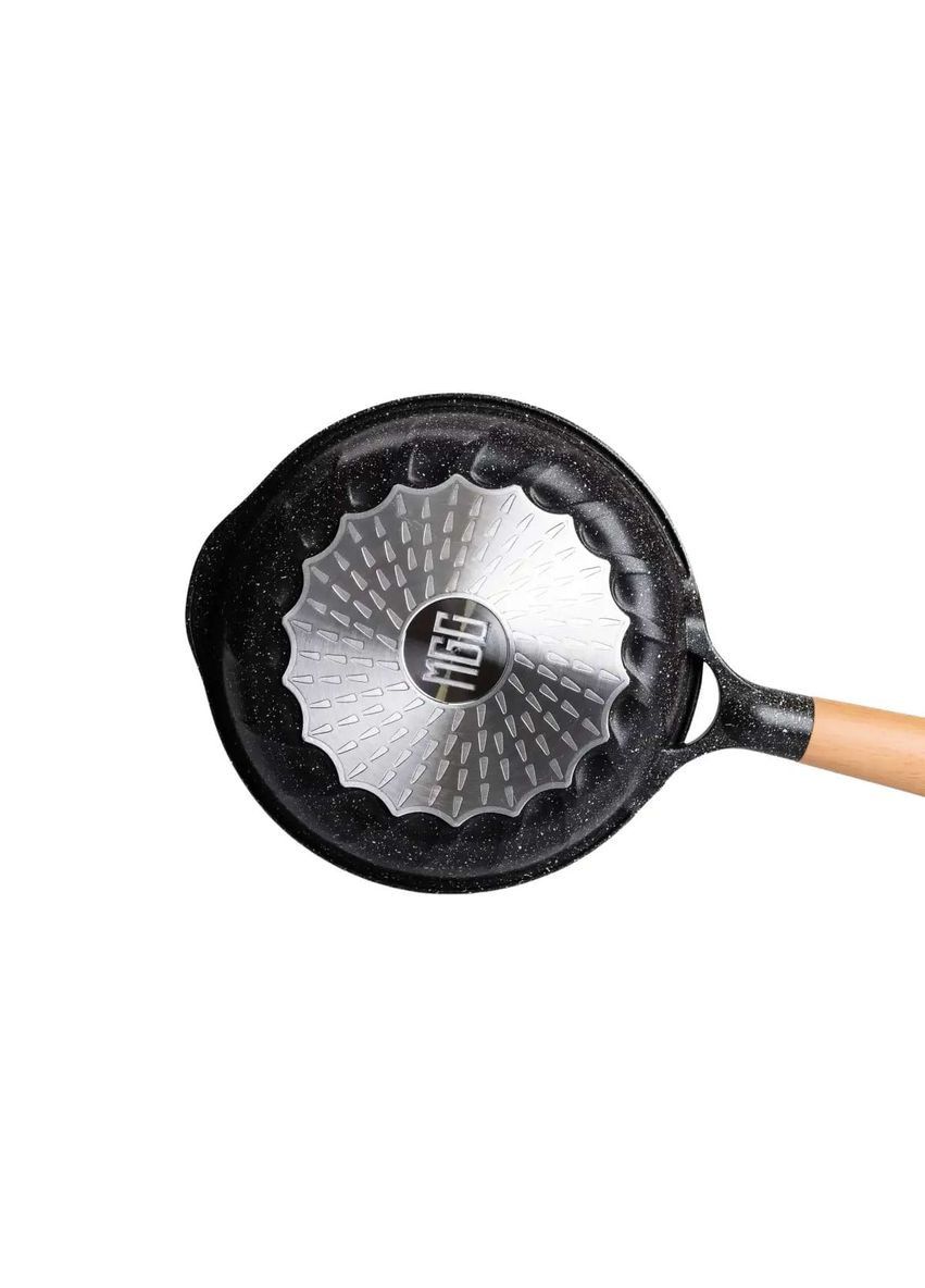 Сковорода алюминиевая с мраморным антипригарным покрытием 22 см, MGC (328603305)
