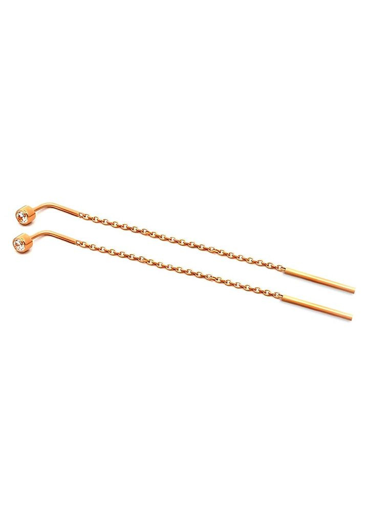 Золоті сережки-протяжки (з40076.1) IRIJ (331016995)