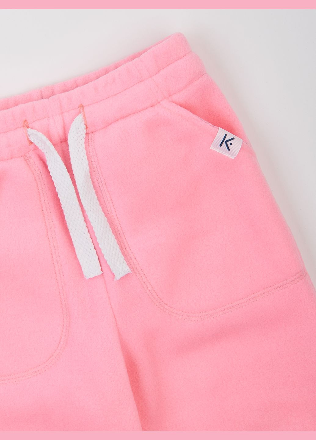 Костюм дитячий для дівчинки рожевий з флісу: кофта та штани KRAKO (314945536)