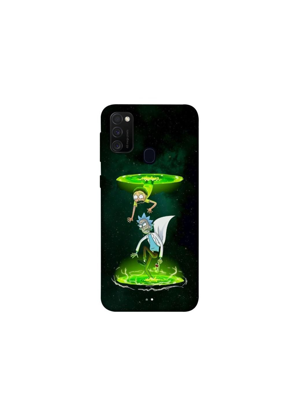 Чохол на Samsung Galaxy M21 Rick and Morty Frontalka (355318970)