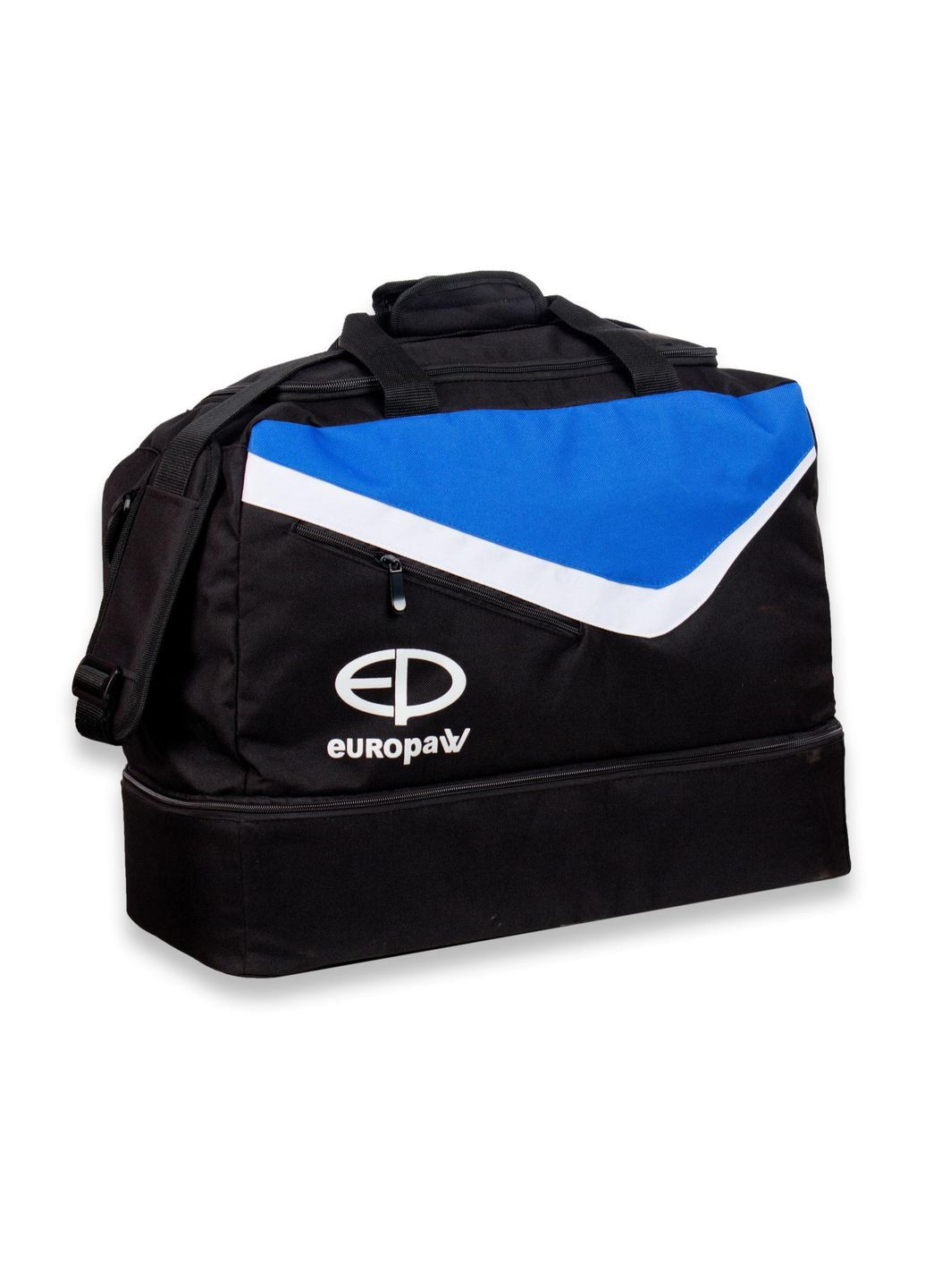 Сумка спортивная TeamLine черно-синяя Europaw (368670750)