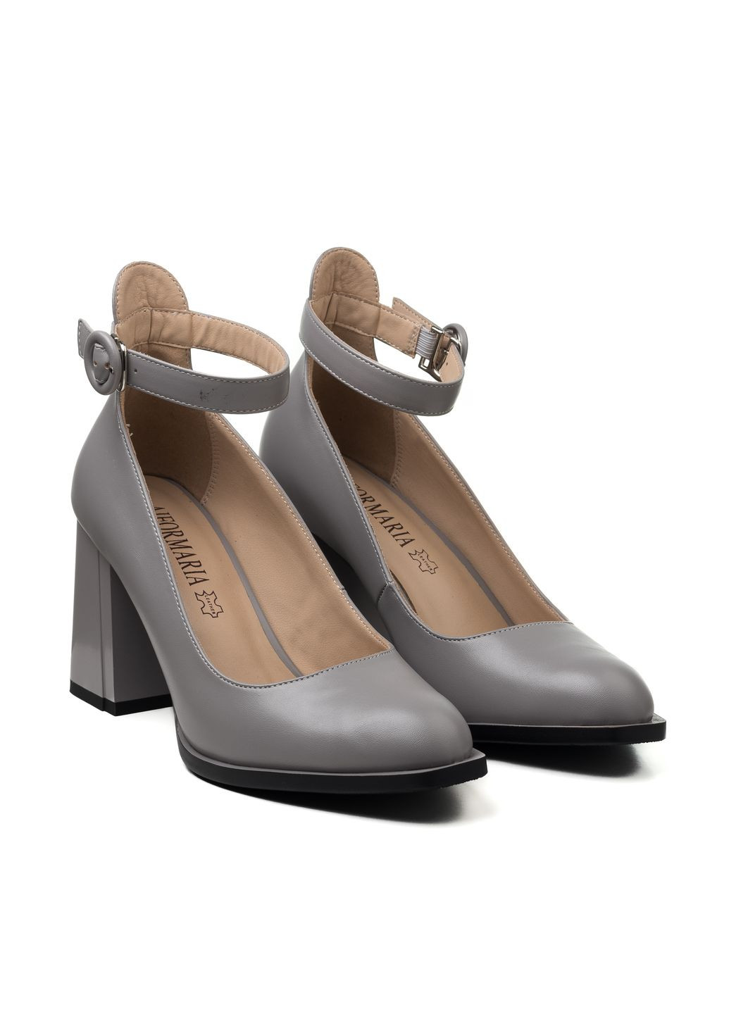 Aiformaria Туфлі (2240ТА) сірий з штучна шкіра, китай — (328914071)