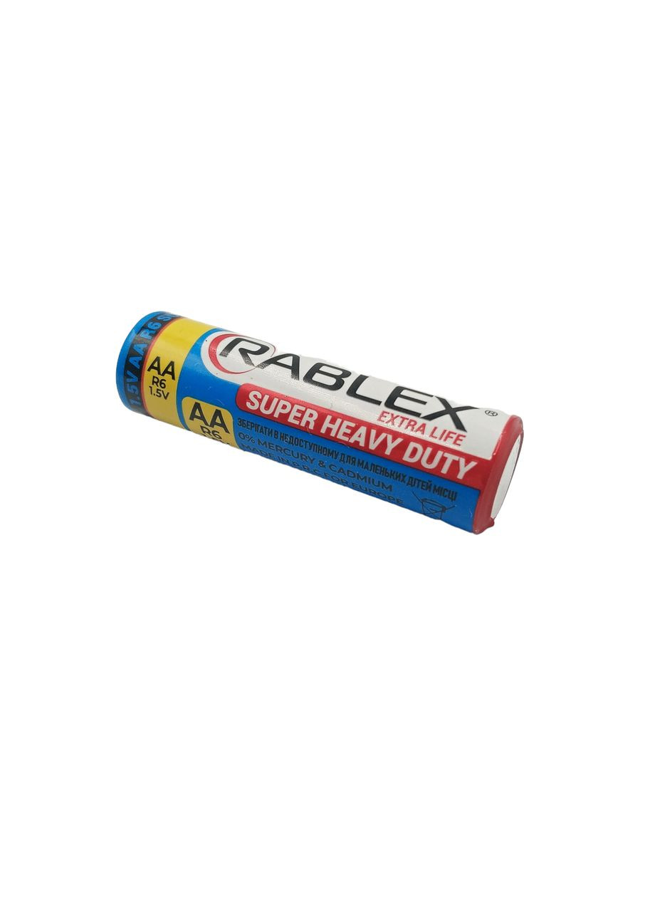 Батарейка АА 1.5V (пальчик) 1 штука Rablex (336209279)