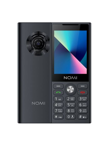 Мобільний телефон Nomi i2841 Black (372573558)