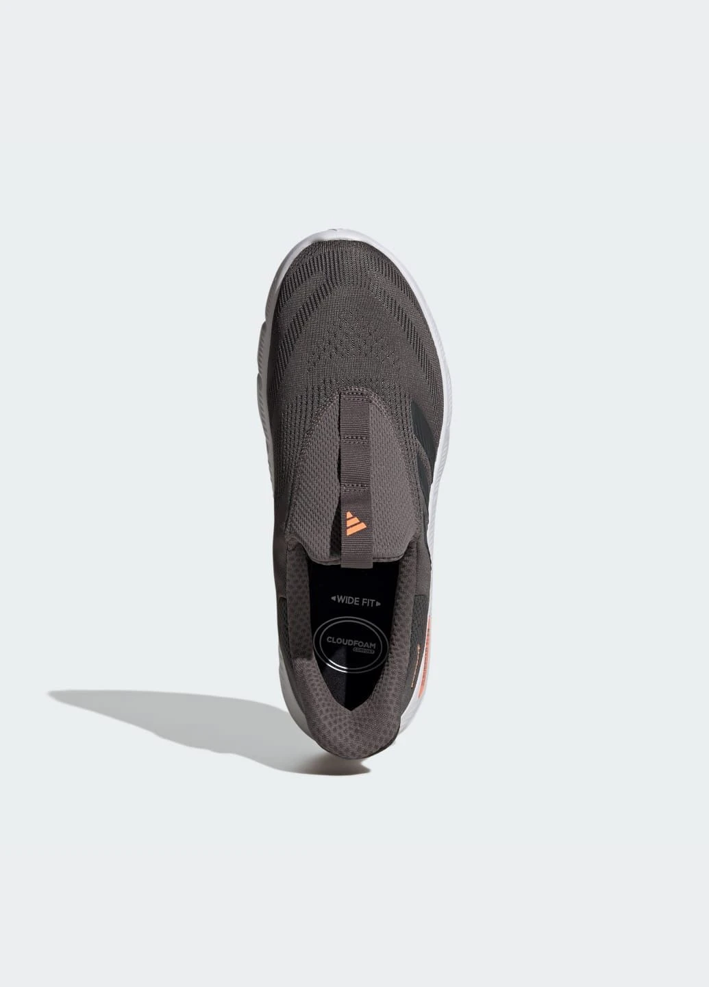 Коричневі сліпони cloudfoam flex lounge rapidfit літні adidas