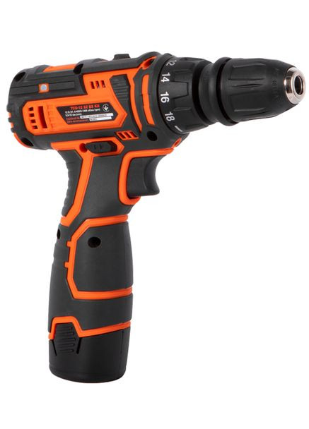 Шуруповерт-дрель аккумуляторная TCD-12/2 BS Kit (850979) Tekhmann (360418273)