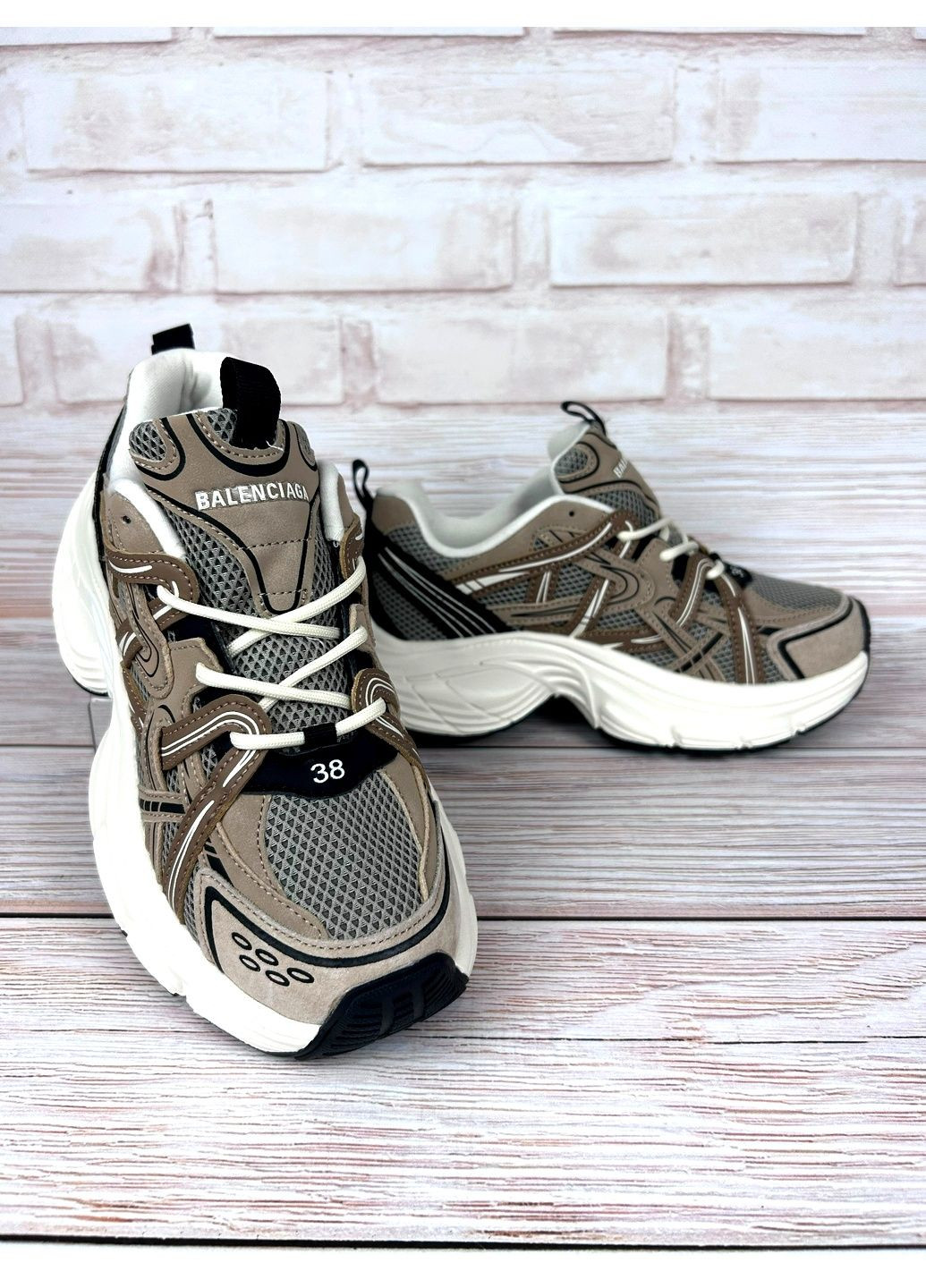 Жіночі кросівки з текстилю повсякденні Classica бежеві демісезони (361970585)