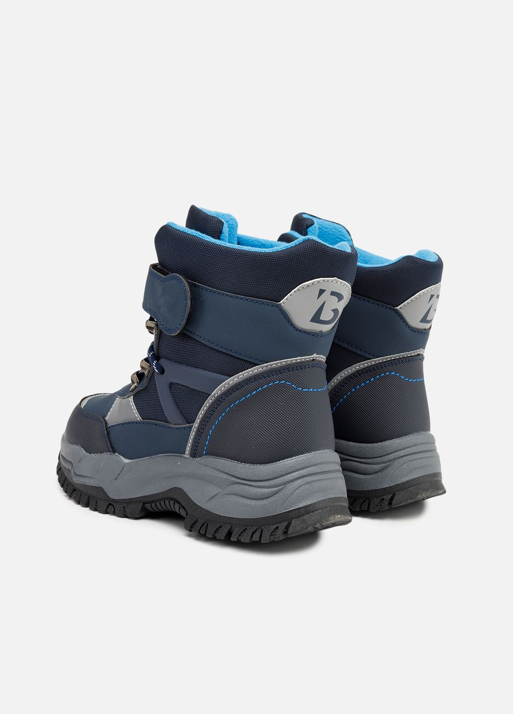 Зимние термосапоги для мальчика цвет синий цб-00260171 No Brand