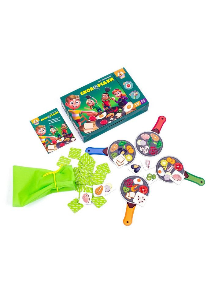 Настільна гра на швидкість Сковорідки VT2309-01 на рус. мовою Vladi toys (335005033)