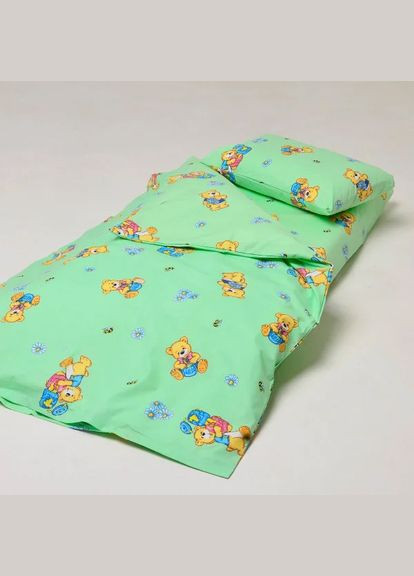 Детское постельное белье для младенцев ранфорс - 6112 зеленый Viluta (288045050)