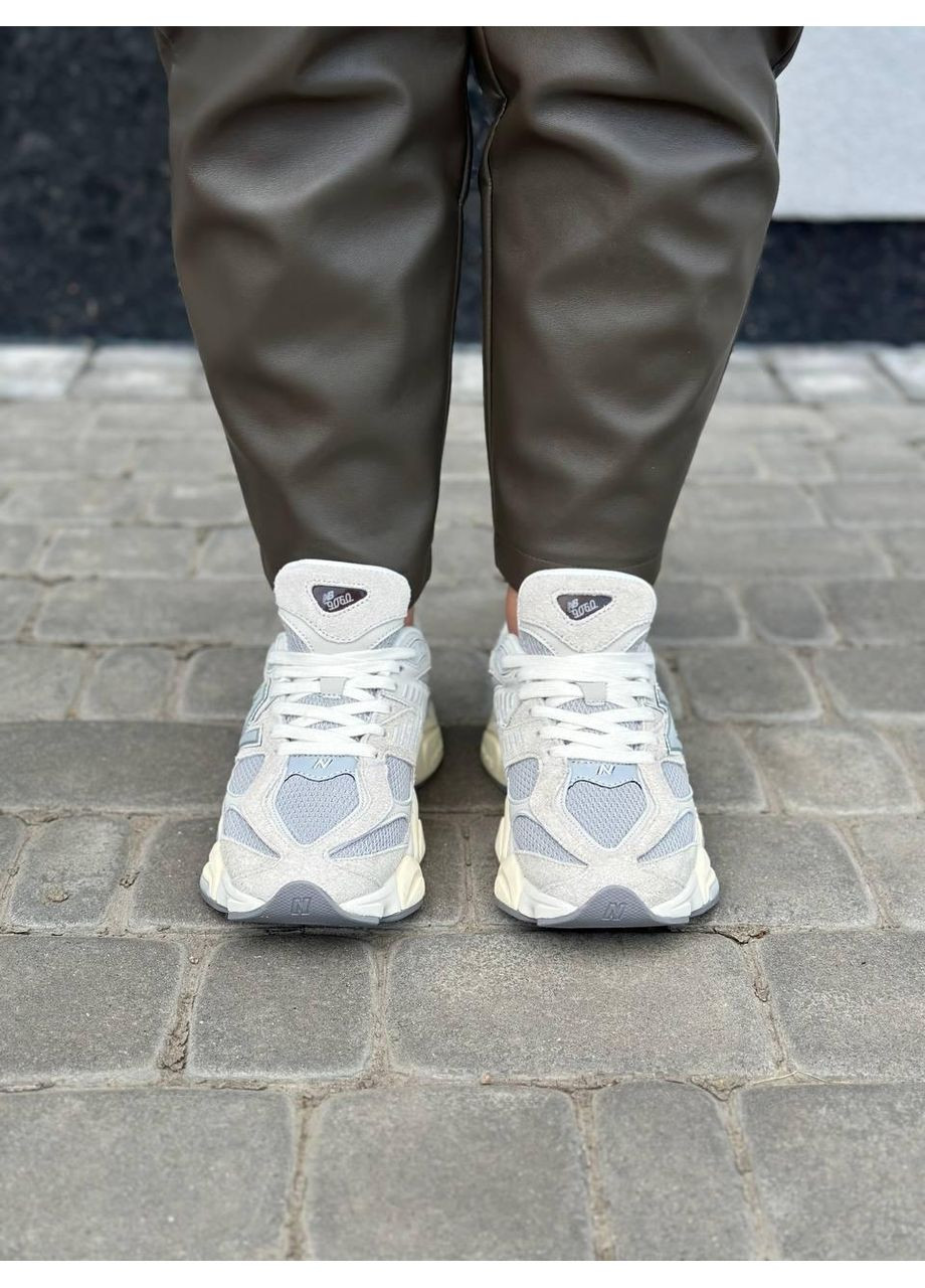 КРОССОВКИ ЖЕНСКИЕ NEW BALANCE 9060 JOE FRESHGOODS INSIDE VOICES SEA SALT MINDFUL GREY НЬЮ БЕЛАНС 9060 No Brand серые демисезоны (368868529)