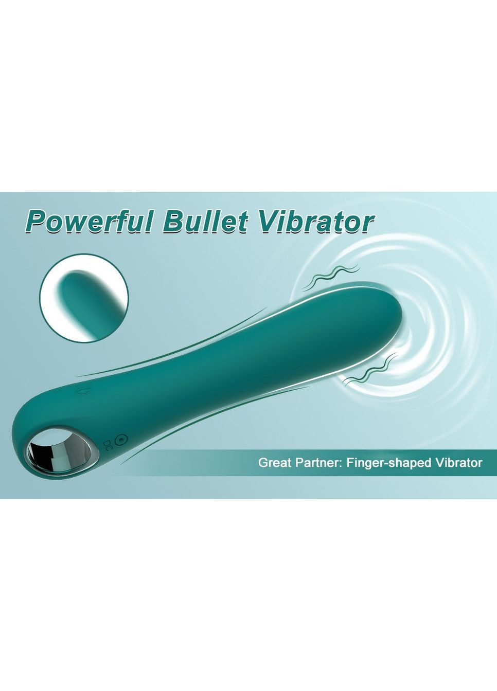 Жіночий вібратор Magic Finger USB Focus (349501387)