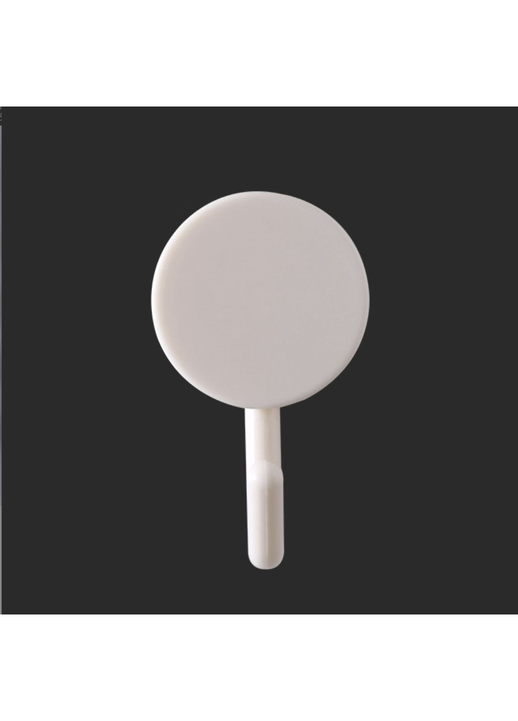 Набір гачків 10 штук, пластикові круглі гачки для дому (, чорний) China (367623329)