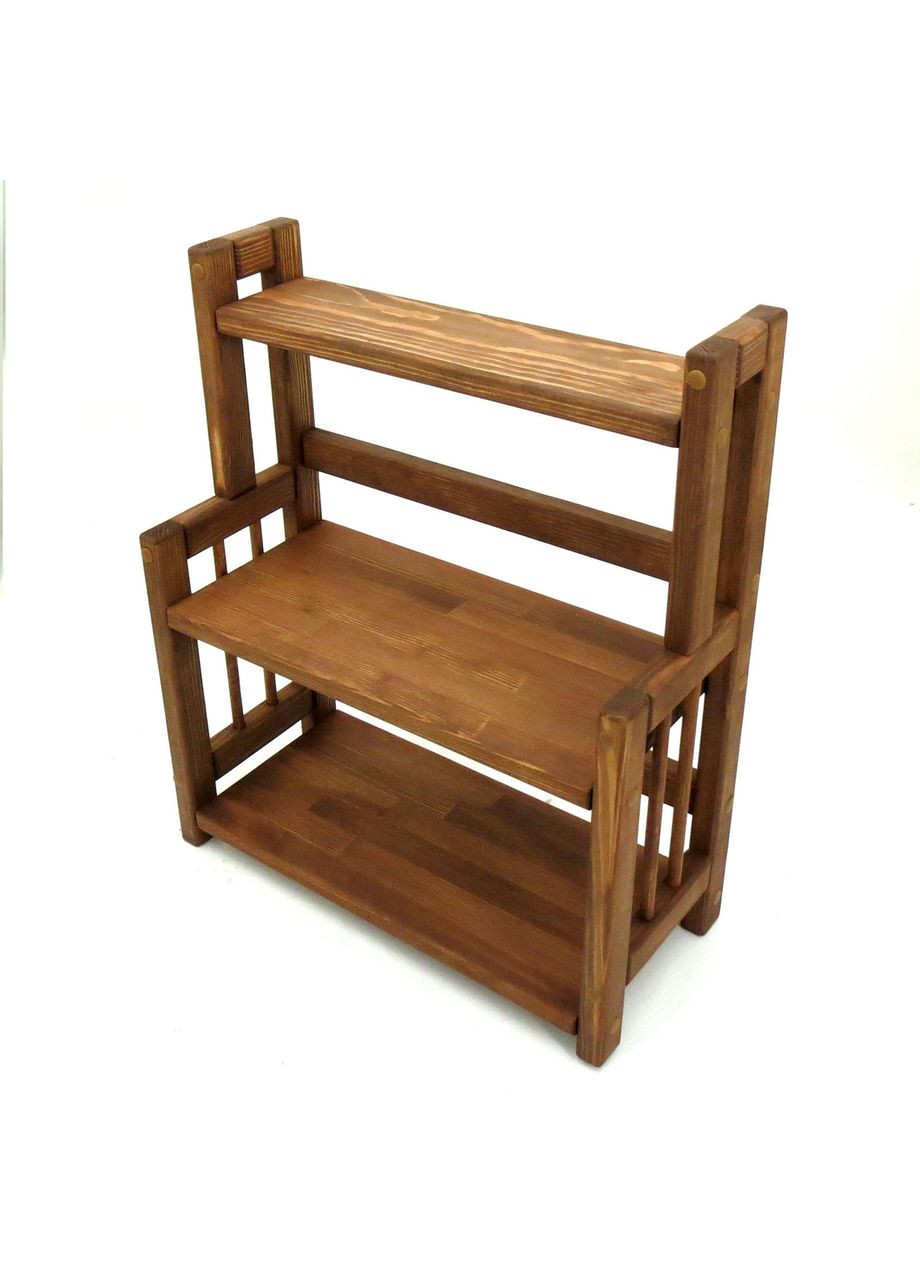 Полиця настільна з дерева Костанай мускат (ПСТ-000607) No Brand (327848465)