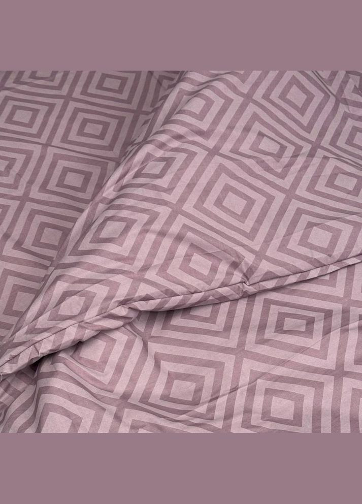 Простирадло на гумці Rhomb Brown бязь 160х200х20 см коричневе (2800004674669) SoundSleep (315516249)