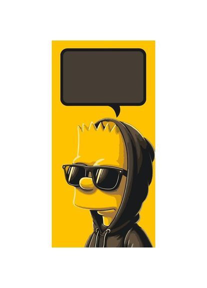 Листівка за номерами Барт Сімпсон 40х80 см () Artcraft 16113-AC (366578595)