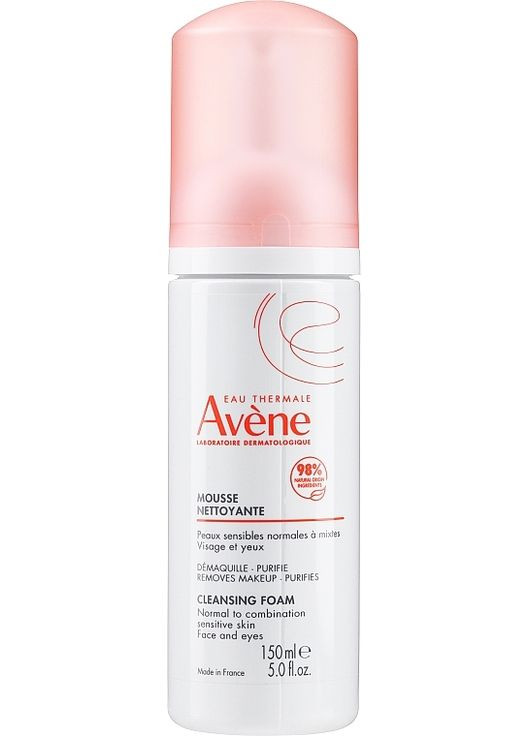 Очищуюча пінка-мус для вмивання Eau Thermale Cleansing Foam 150ml (102374-163) Avene (368658822)