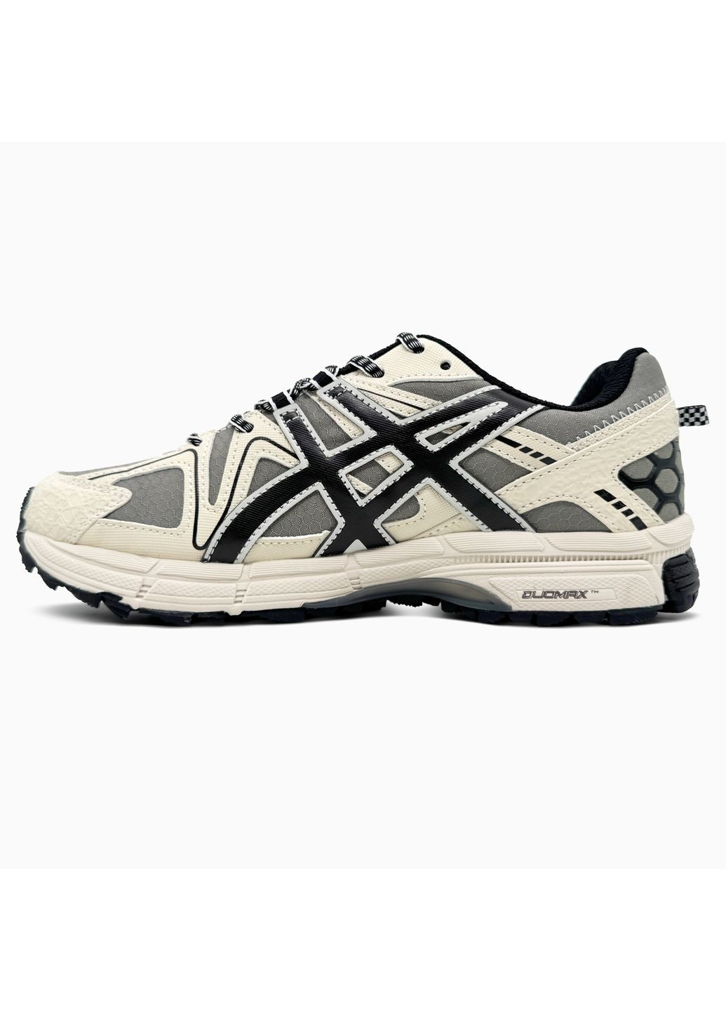 Бежевые демисезонные кроссовки мужские Asics Gel-Kahana 8 GORE-TEX Beige White Black Winter Termo | Асікс Гель-Кахана 13