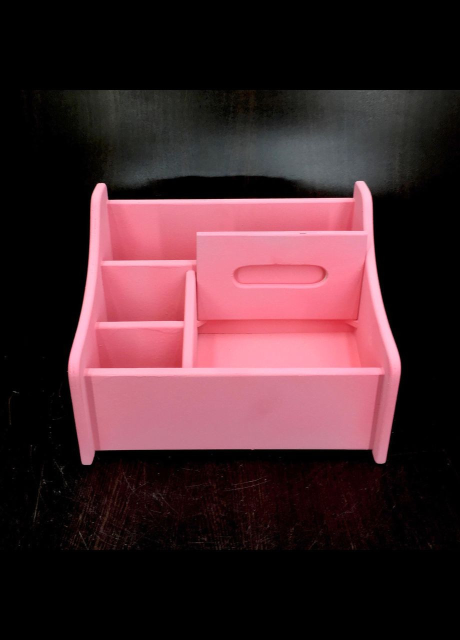 Настольный органайзер из дерева Майрон барби (КНЦ-008150) No Brand (328227608)