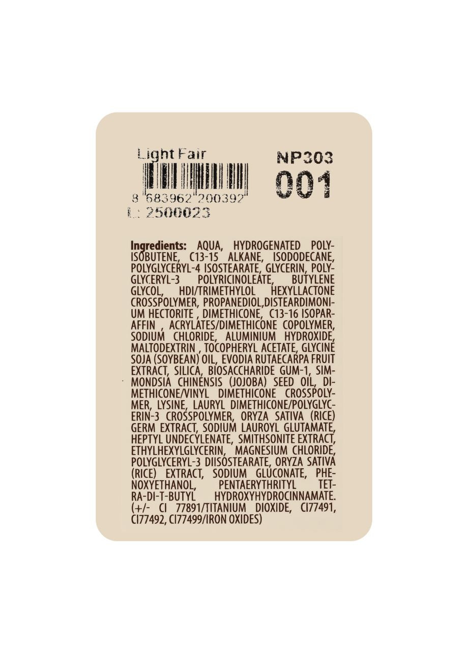 Консилер для обличчя стійкий Radiant Creamy Cover Conealer з вітаміном Е 10 мл (NP303), 001 Light Fair Айворі Neverti (355313262)