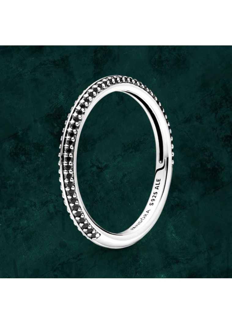 Серебряное кольцо с паве (Пандора) 199679C02 17 No Brand (362457583)